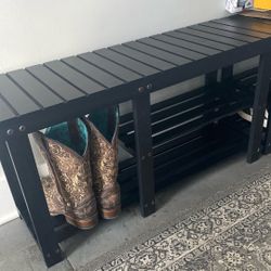 New 3 Tier Shoe Rack/Bench  Have 3 Of Them