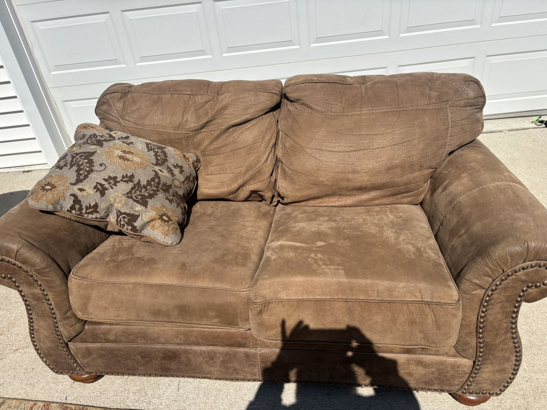 Nice Love Seat And Chair