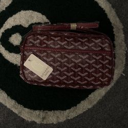 Red Goyard Bag