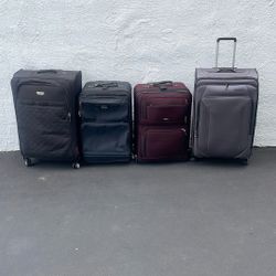 I have four pieces of luggage for sale, getting older, not traveling as much no longer needed.