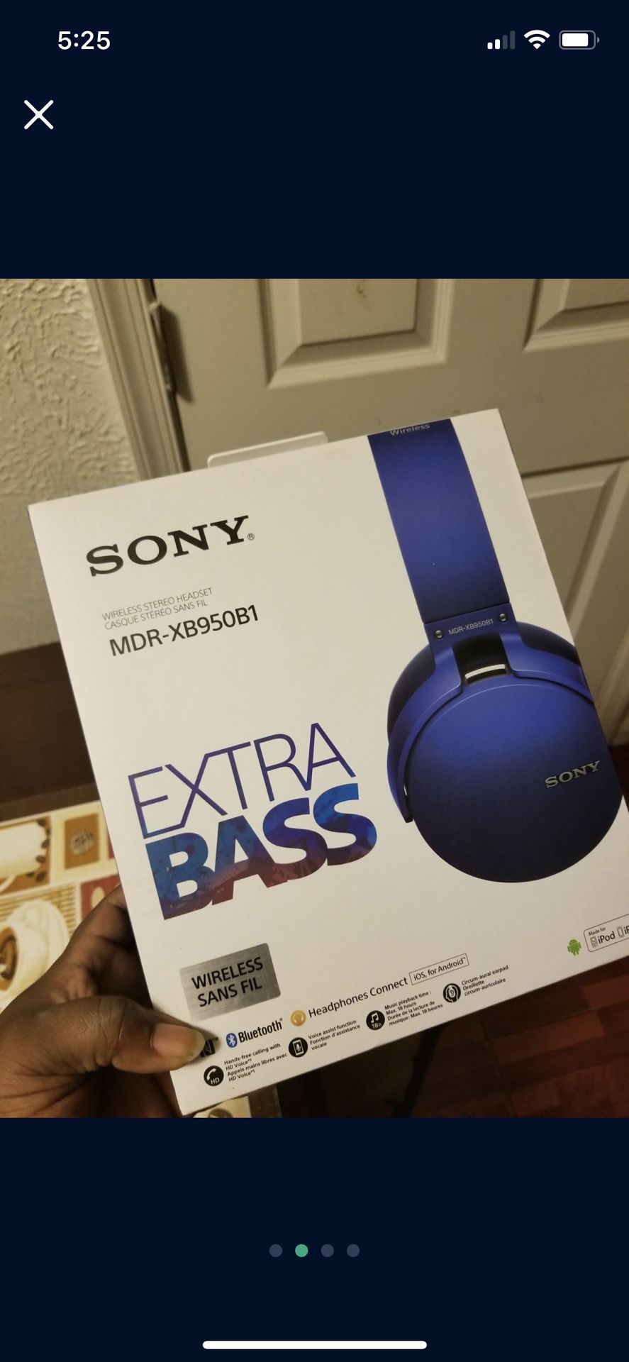 Sony Extra bass Headphones 