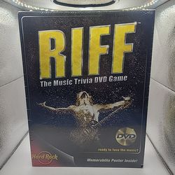 Riff : The Music Trivia DVD Game ( DVD / HD Video Game , 2005 )