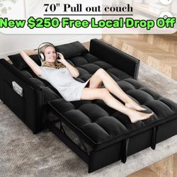 Pull Out Sofa Bed Couch 🛋️ Brand New In Box 📦 Free Local Drop Off 