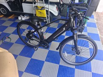 New black E-bike