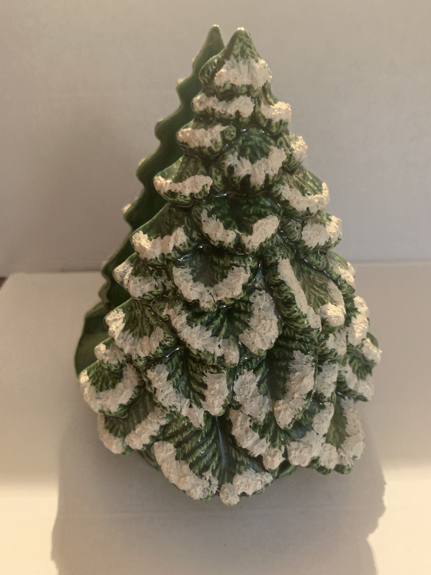 Vintage Rare Holiday Christmas Tree 1995 Napkin Holder 7"