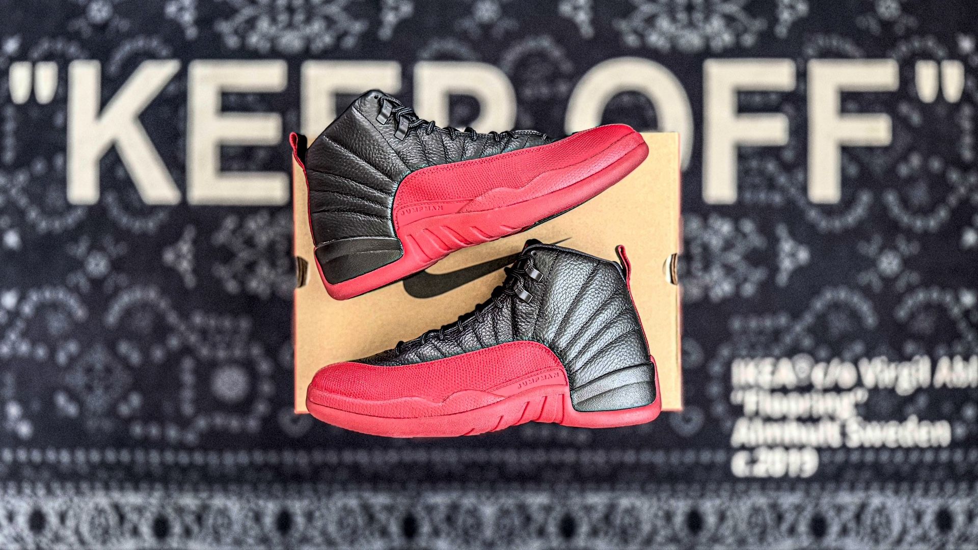 Jordan 12 Flu Game Size 13