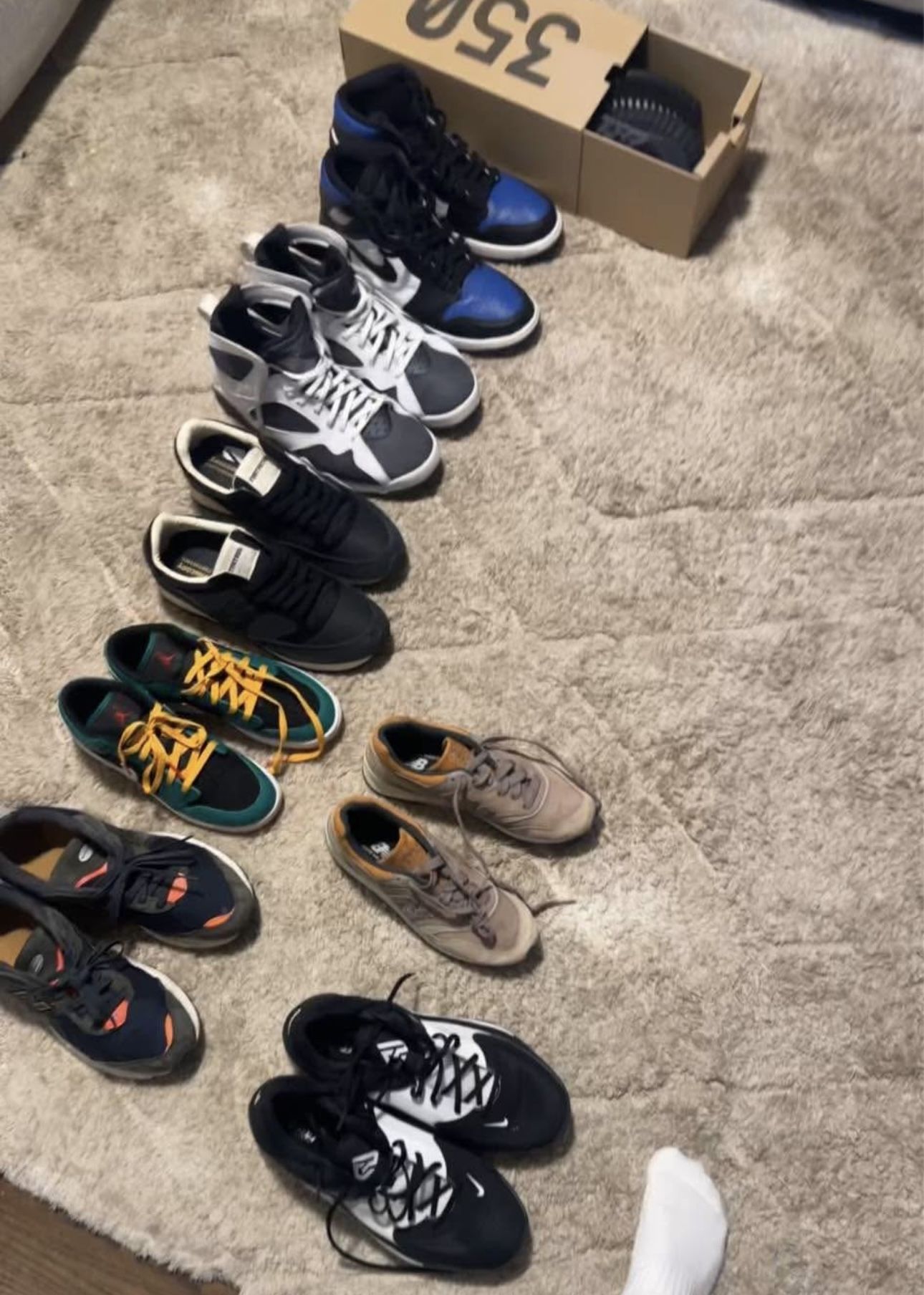 Shoes, Nikes, Jordans, New balance, Yeezys Etc…