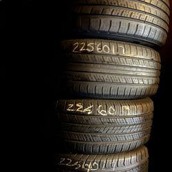 225-60-17 All Four Tires 🤩🤩🤩🤩