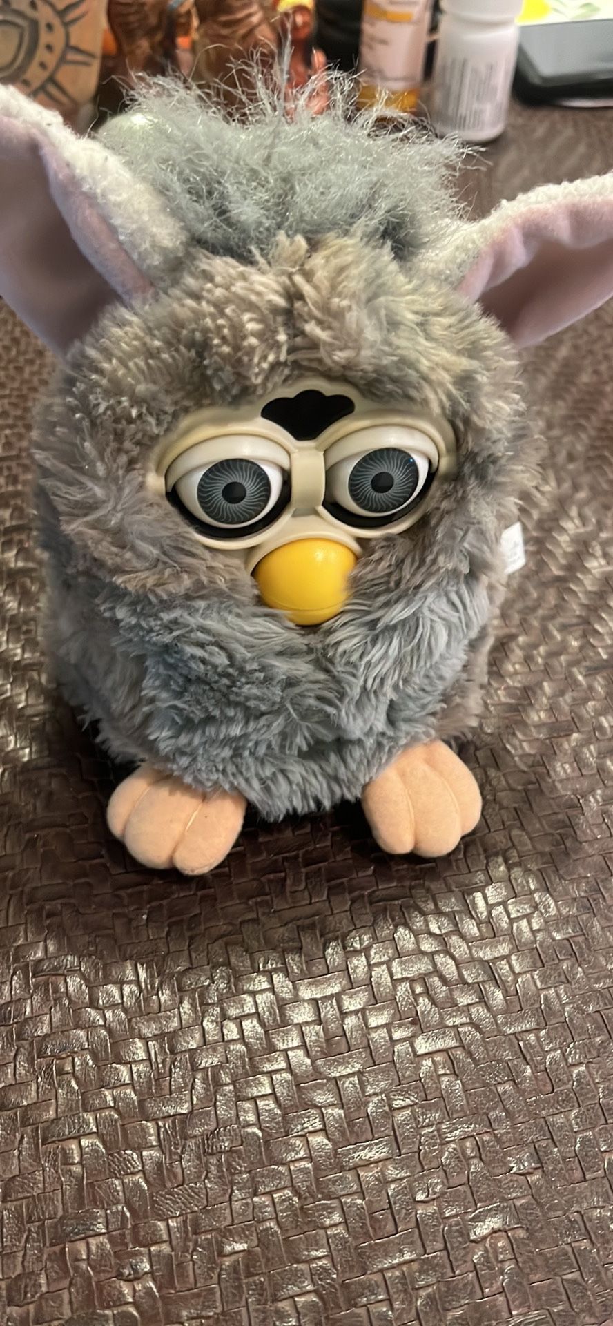 Tiger Electronics 1998 Furby Gray Blue Eyes
