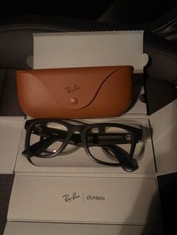 Ray ban meta wayfarer gen 2 large clear lenses