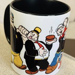 Popeye The Sailor Man Character 12oz Mug