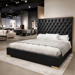 Bed Frame Black New