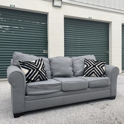 Comfy Grey Couch