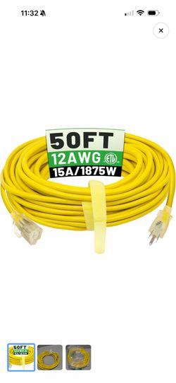12/3 Extension cord