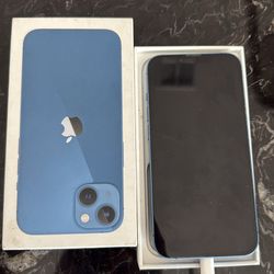 128 GB unlocked iPhone 13 with box, 87% battery life