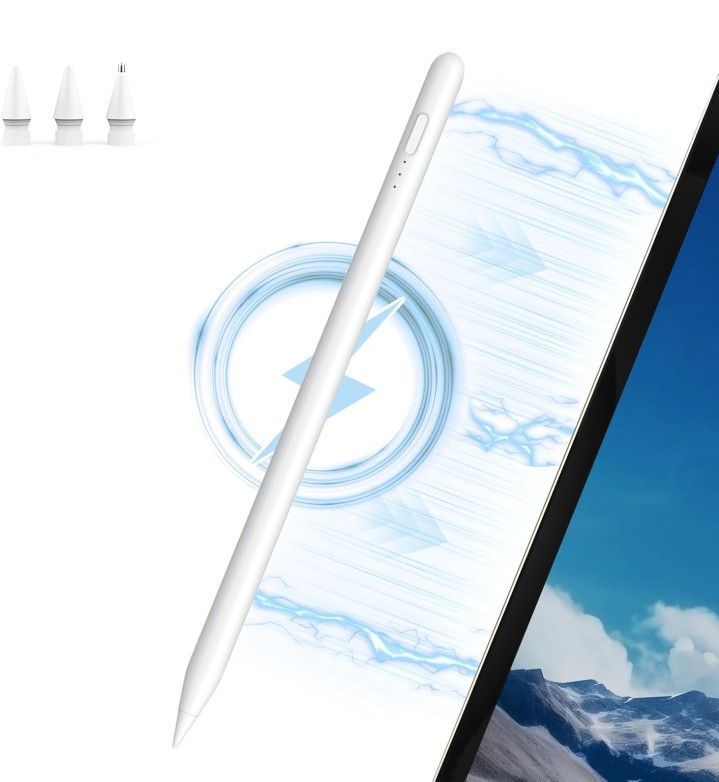 Stylus Pen for iPad with Magnetic Wireless Charge