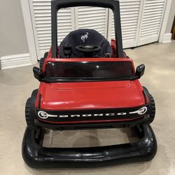 Bright Starts Res Bronco Baby Activity Center & Push Walker w/ Removable Interactive Steering Wheel 