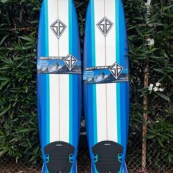 NEW 8ft Foam Surfboard 8'0ft Soft Top Surf board Longboard for Beginners Like Wavestorm Odysea 