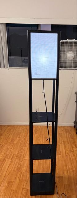 LED floor shelves lamps ,bulb incuded