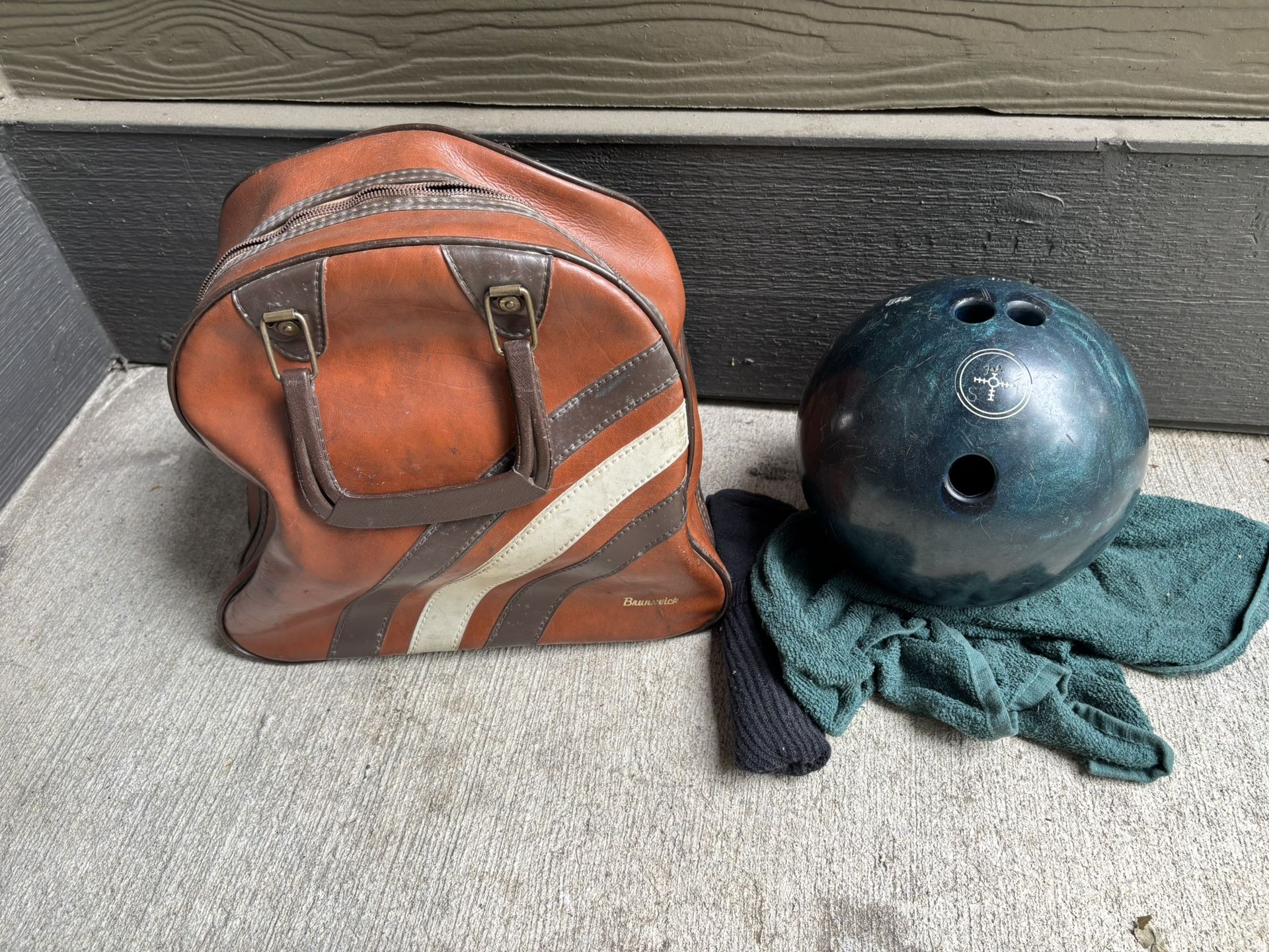 Bowling Ball And Bag