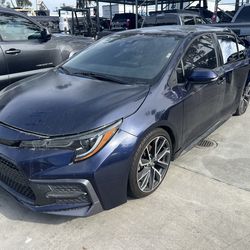 2020 Toyota corolla for part