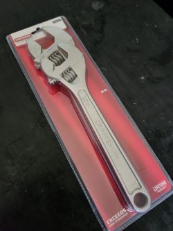2 pc Craftsman Adjustable Wrench Set