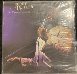 Soul 12 Jerry Butler - It All Comes Out In Song LP