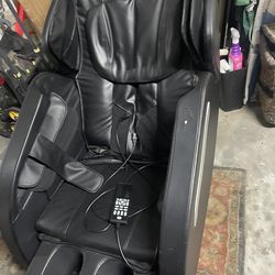 Black Full Body Massage Chair Electric