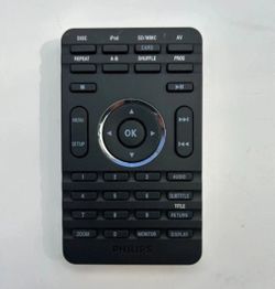 Philips DCP750 Black Wireless Portable Remote Control Compatible For DVD Player