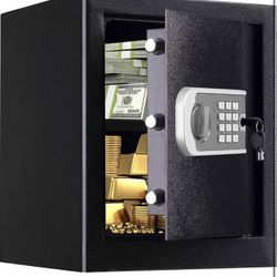 Home Safe Fireproof Waterproof,Fireproof Safe with Digital Keypad,Security Large Safe Box for Docume