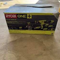 Ryobi 18v 6pc Combo Kit