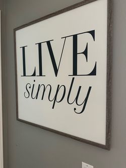 Large word art