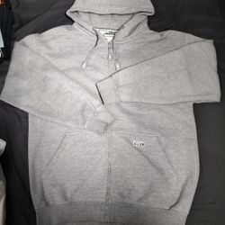 Grey Size L Proclub Hoodie Heavyweight 