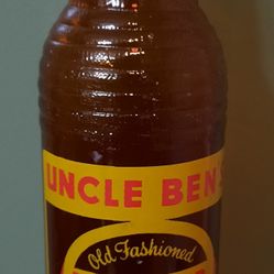 Very Rare 1949 Vintage Uncle Ben's Old Fashioned Root Beer Soda Bottle 