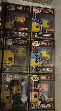 Black Lights Funko Pops