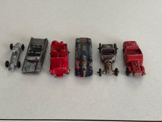 Vintage metal toy cars