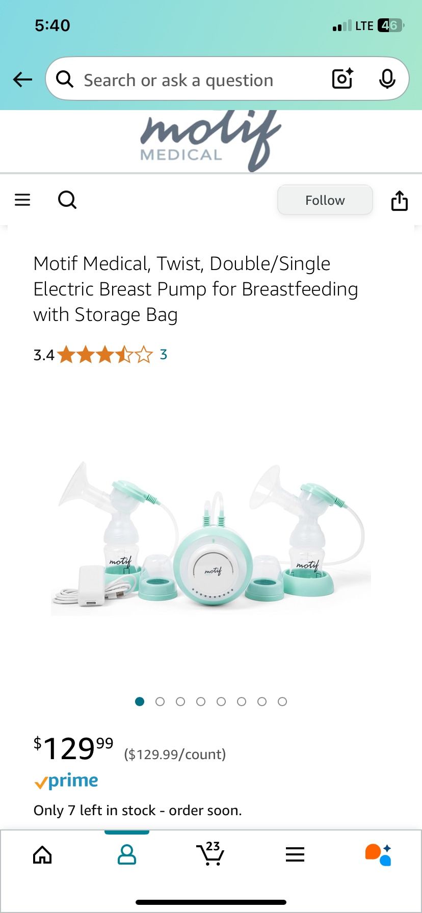 Double Breast Pump