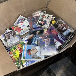 Box Of Sports Cards