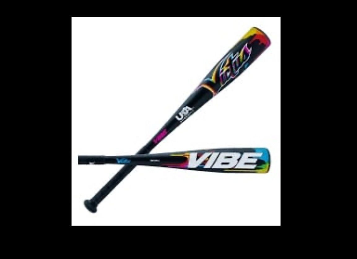 Victus Sports Vibe Junior Big Barrel USSSA Baseball Bat -10; 26/16