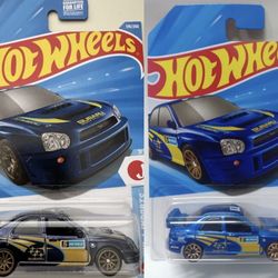 Hot wheels Subaru 