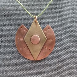 Celestial Radial Pendant Necklace 