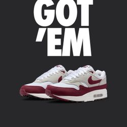 Stranger Things x Nike Air Max 1 Size 11.5M