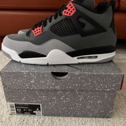 jordan 4 infrared size 12 new