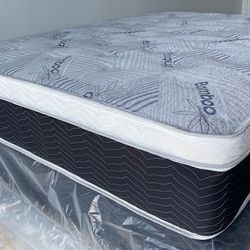Full Euro Bamboo Pillow Top Mattress!!