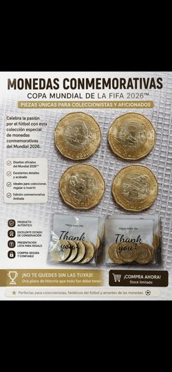 Monedas del mundial 2026