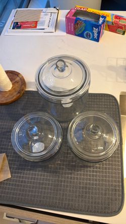 Concord Glass Jar set of 3