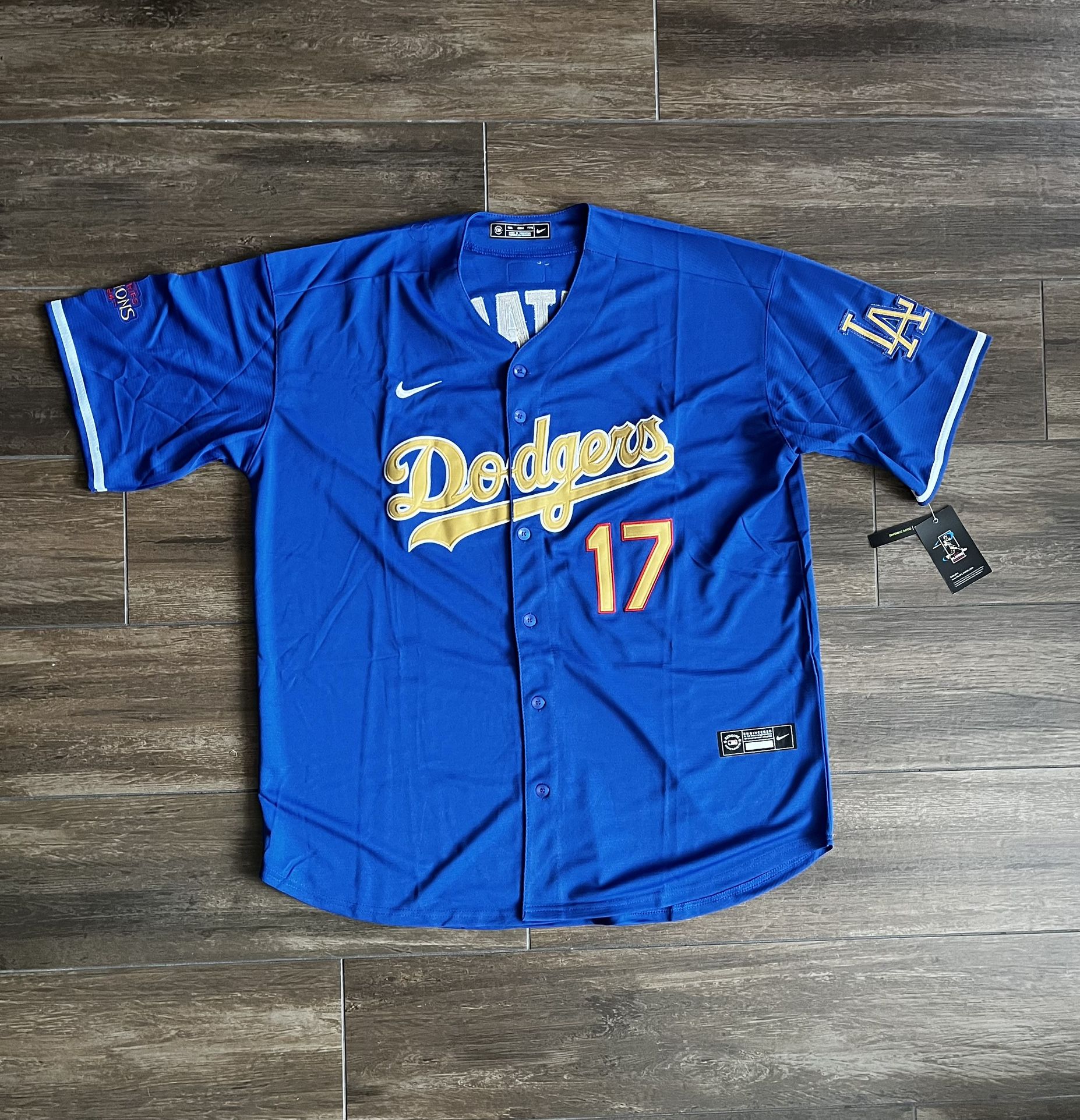 Dodgers Blue And Gold Jerseys