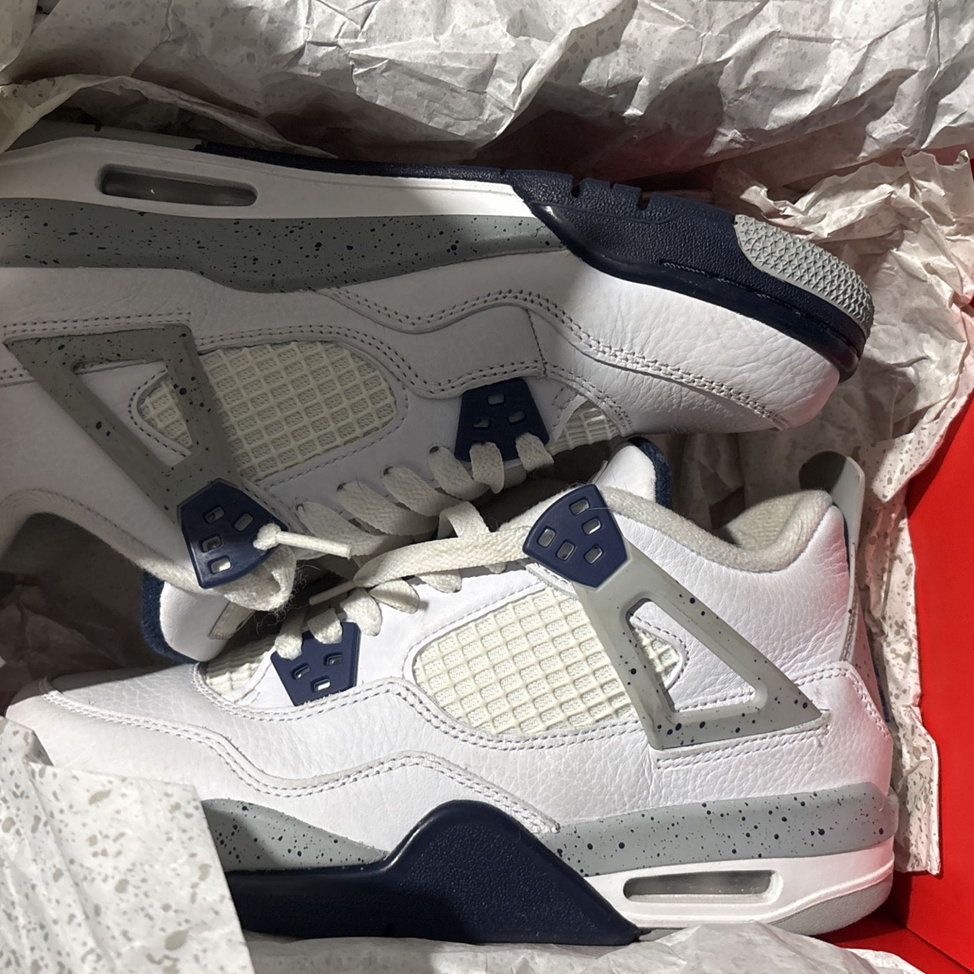 Jordan 4 Midnight Navy Size 6 GS,All Products : American Fashion Style Bags On Sale