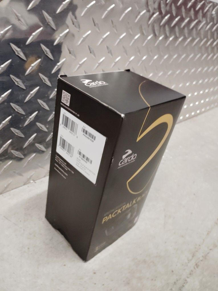 Cardo Packtalk Black Special Edition Microphone No Head Set 