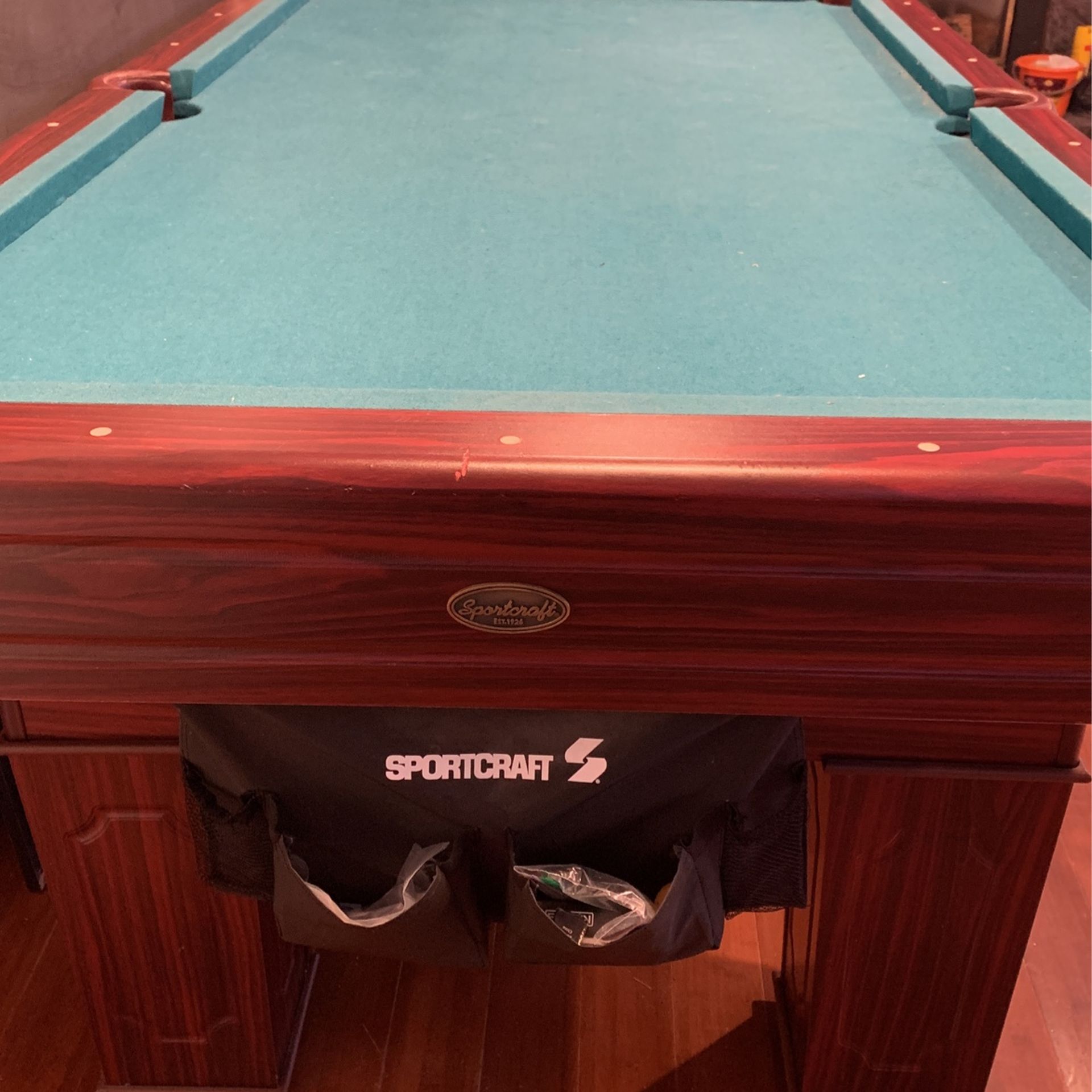 Sportscraft Pool Table And Joola Ping Pong Table Combo for Sale in